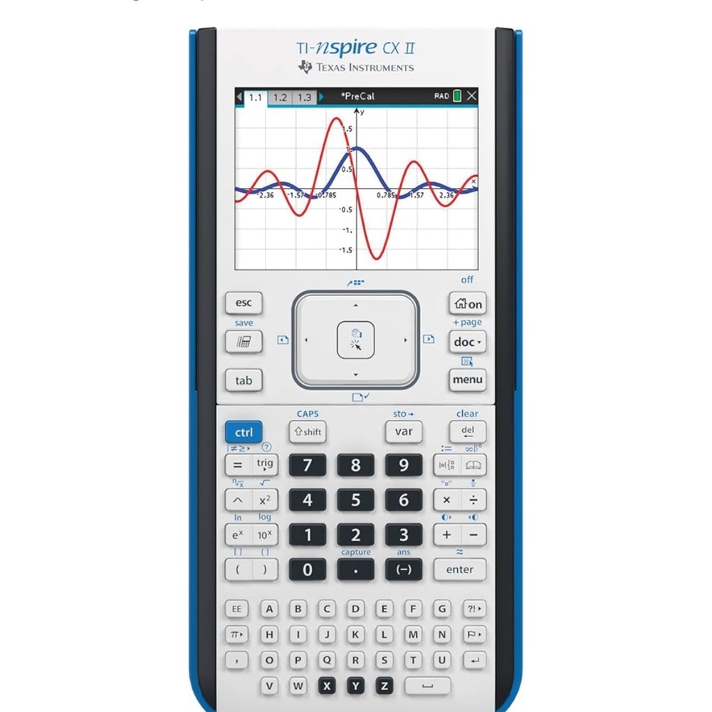 Texas Instruments Graphing Calculator (TI-nspire CX II)